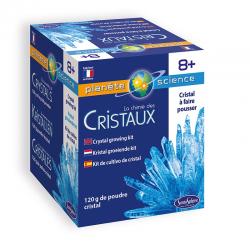 La chimie des cristaux : Cristal à faire pousser bleu - Sentosphère