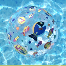 Ballon gonflable fishes - Djeco