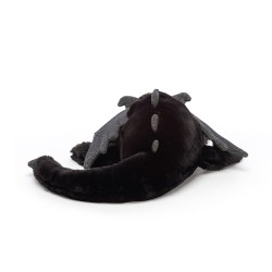 Peluche Dragon Onyx noir 30cm de Jellycat | Poisson d'Avril