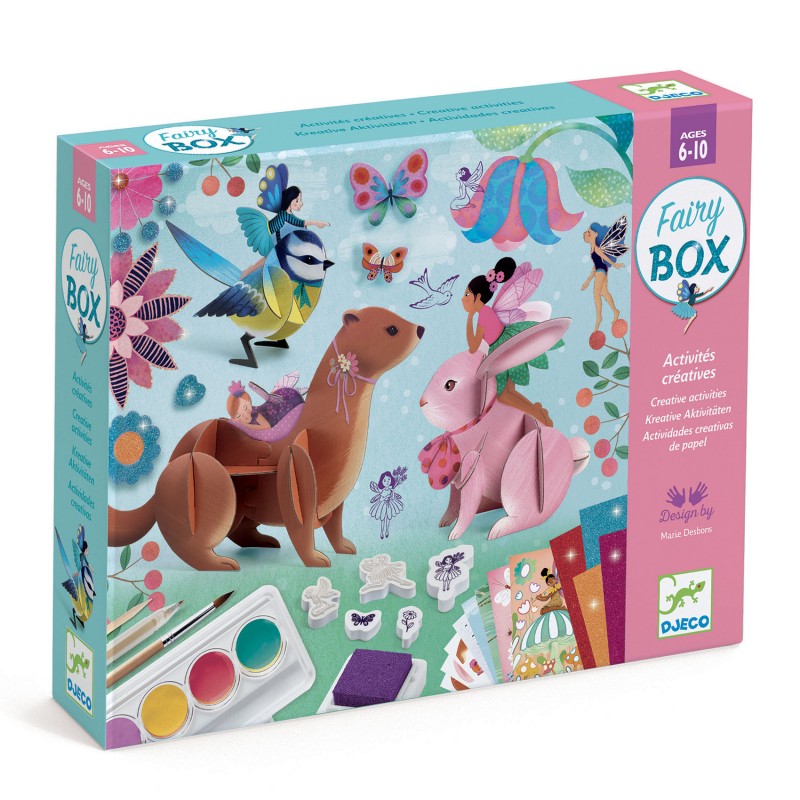Coffret multi activites Fairy Box de Djeco | Poisson d'Avril