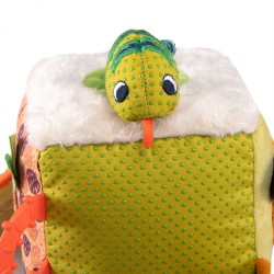 Cube d'activités en tissus Dans la Jungle - Moulin Roty