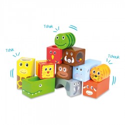 Cubes Sonores Animaux de la Savane - Vilac