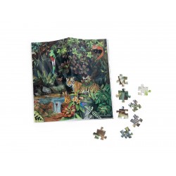 Puzzle 350Pcs - Forêt Tropicale - Tout Autour Du Monde - Moulin Roty