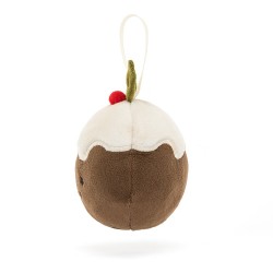 Peluche Festive Folly Christmas Pudding 7 cm - Jellycat