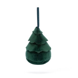 Peluche Festive Folly Sapin de Noël 11 cm - Jellycat