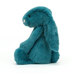 Peluche Bashful Lapin bleu minéral 31 cm - Jellycat