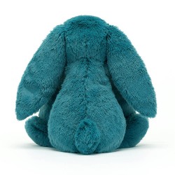 Peluche Bashful Lapin bleu minéral 31 cm - Jellycat