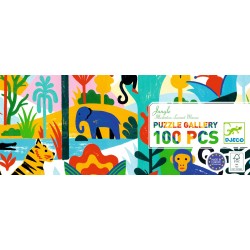 Puzzle Gallery 100 pces Jungle - Djeco