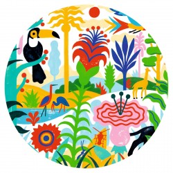 Puzzle Gallery 100 pces Jungle - Djeco