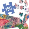 Puzzle 150 pcs Puzz'Art Whale - Djeco