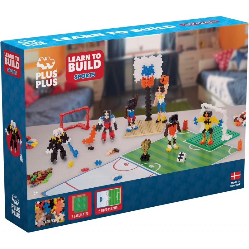 Plus Plus Kit découverte sport 600 pcs