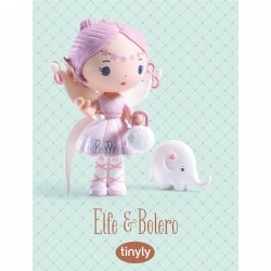 Figurines Tinyly : Elfe et Bolero - Djeco
