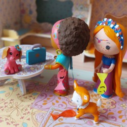Figurines Tinyly : Poppy et Nouky - Djeco