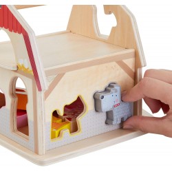 Boite à Formes en bois Petite Ferme - Haba