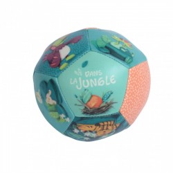 Ballon souple 10cm dans la jungle - Moulin roty