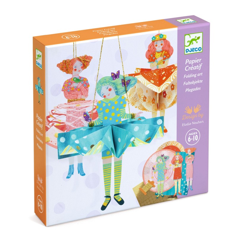 Papier créatif : Robes de papier - Djeco