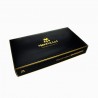 Coffret Backgammon en bois d'acajou 30 cm - Manopoulos