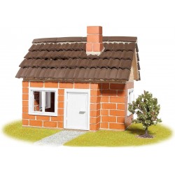 Maison avec toit marron à construire - Teifoc
