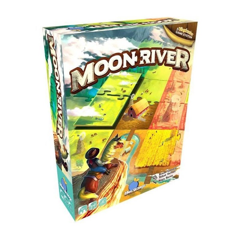 Moon River - Blue Orange