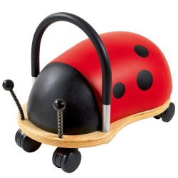 Porteur Coccinelle en bois petit modèle - Wheely Bug