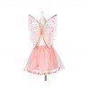 Déguisement jupe Lusianne ajustable avec ailes 3/4 ans - Souza