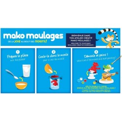 Kit créatif Cap sur la mer : 3 figurines - Mako Moulages