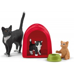 Figurine Aire de jeu pour chats adorables - Schleich