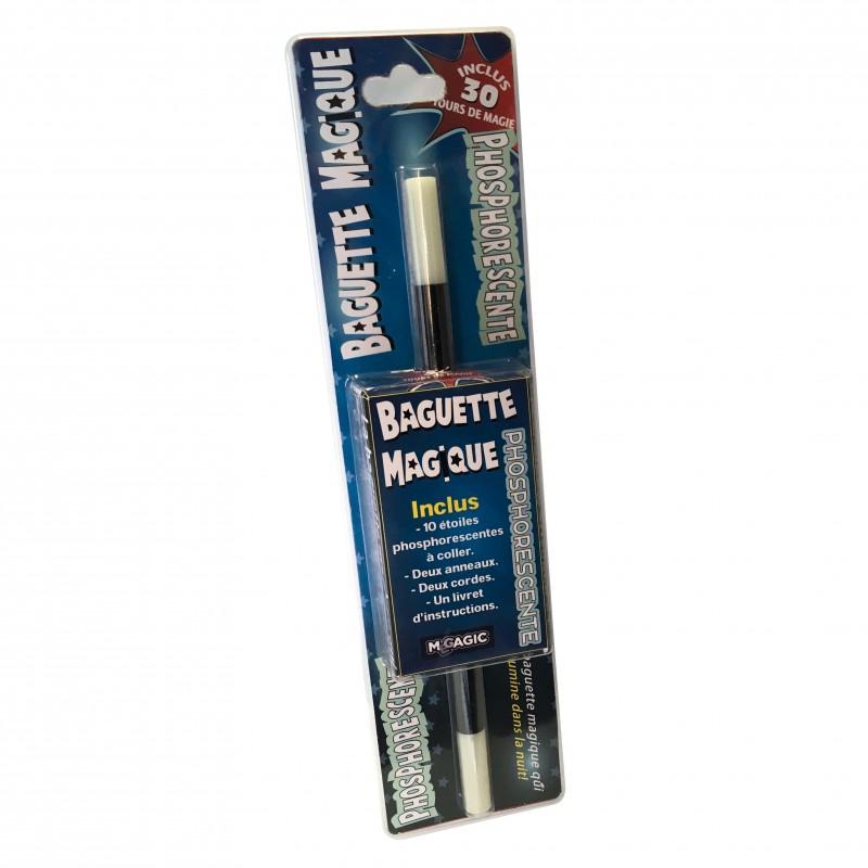 Baguette magique phosphorescente + 30 tours - Megagic