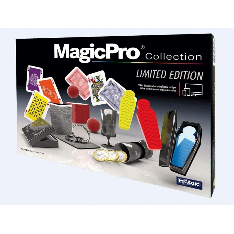 MagicPro collection : Coffret 7 accessoires de magie - Édition limitée - Megagic