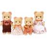 Lot 4 Figurines la famille Ours - Sylvanian Families