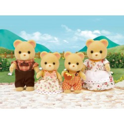 Lot 4 Figurines la famille Ours - Sylvanian Families