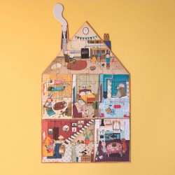 Puzzle réversible Welcome to my home 36 pcs - Londji