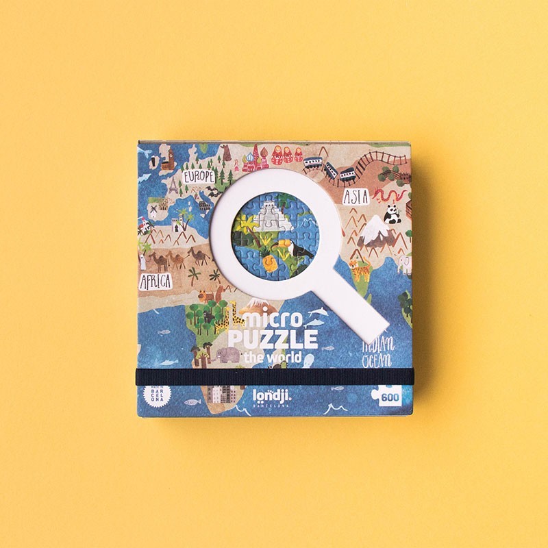 Micro Puzzle Discover the world 600 pcs - Londji