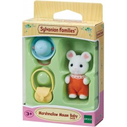 Figurine Le bébé Souris Marshmallow - Sylvanian Families