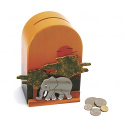 Tirelire en bois éléphant - Weizenkorn