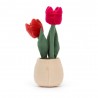 Peluche Pot de tulipe Amuseable 30 cm - Jellycat