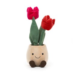 Peluche Pot de tulipe Amuseable 30 cm - Jellycat
