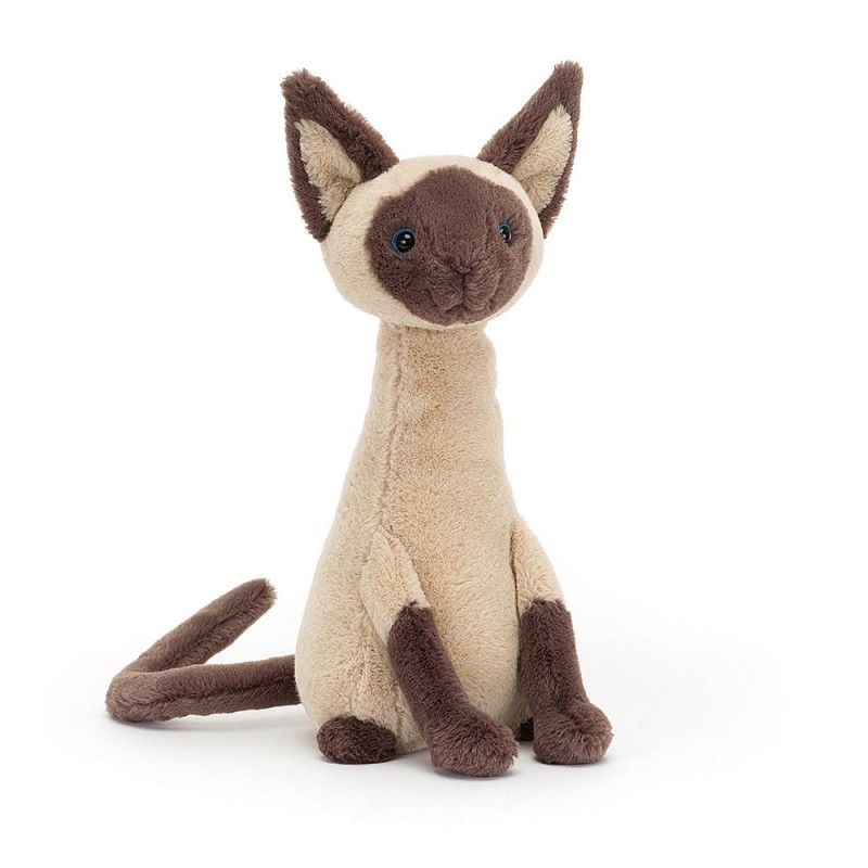 Peluche Chat Siamois Iris 27 cm - Jellycat