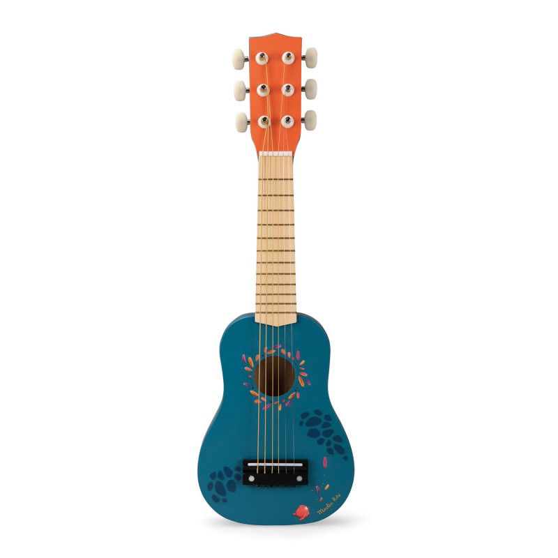 Guitare pour enfant en bois - Dans la jungle - Moulin Roty