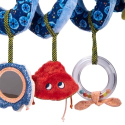 Spirale d'activités en tissu - Les Aventures de Paulie - Moulin Roty