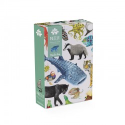 Puzzle 200 pcs Les animaux...