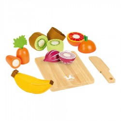 Fruits et légumes à découper "Jour de marché" - Vilac