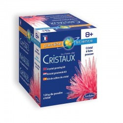 La chimie des cristaux : Cristal à faire pousser rouge - Sentosphère