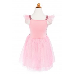 Déguisement Robe rose papillon sequins avec ailes 5-7 ans - Great Pretenders