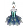 Déguisement Robe Paon 5-6 ans avec serre-tête - Great Pretenders
