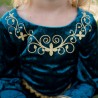 Déguisement Robe Dame Guenièvre bleu 9-10 ans - Great Pretenders
