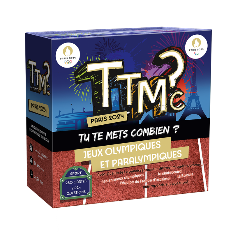 TTMC : Tu Te Mets Combien ? JO Paris 2024 - Pixie Games