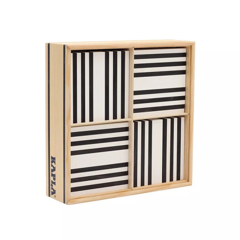 Coffret Kapla 100 pièces Noir & Blanc