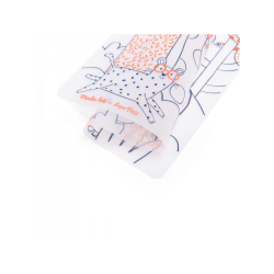 Set de table en silicone à colorier et 5 feutres - Les Toupitis - Moulin Roty