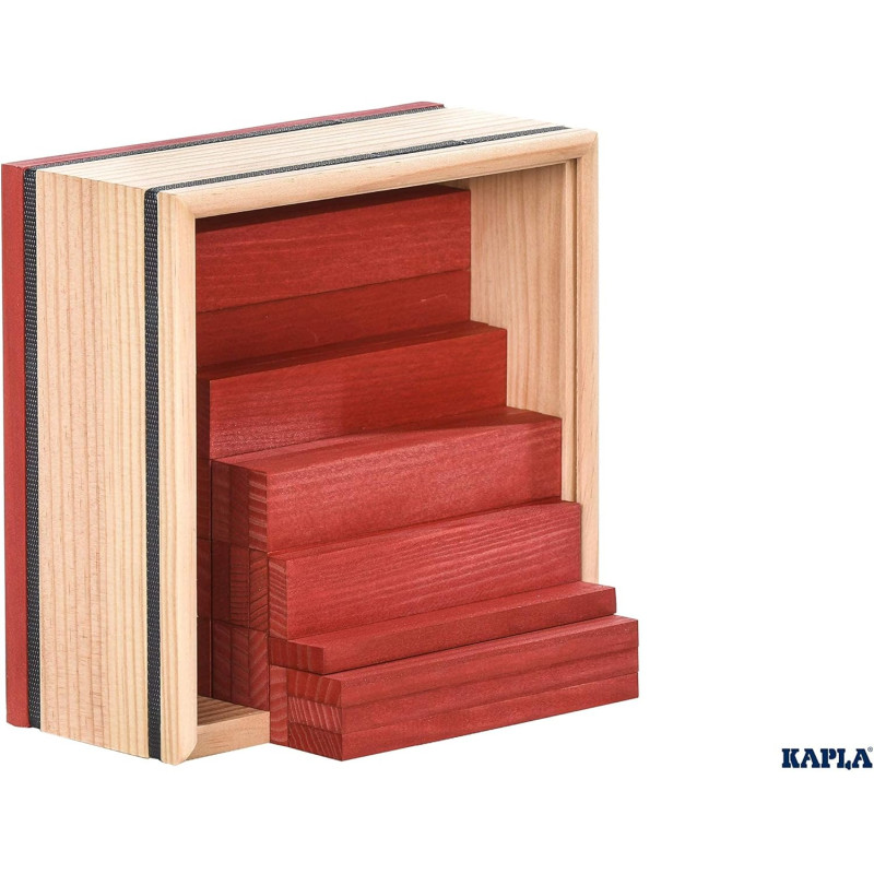 Boîte de 40 planchettes de Kapla Rouge
